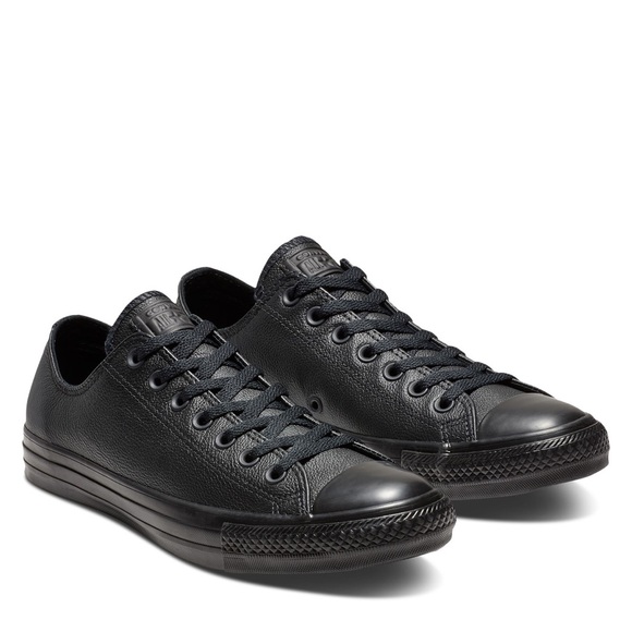 Converse Shoes - Converse | Chuck Taylor All Star Ox Leather Shoe - Black